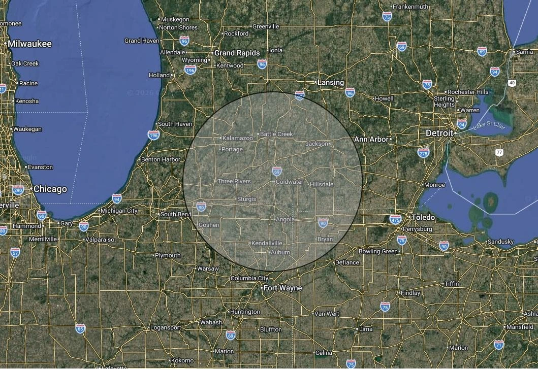WEB WOC – fuel coverage map for website to replace pushpin version